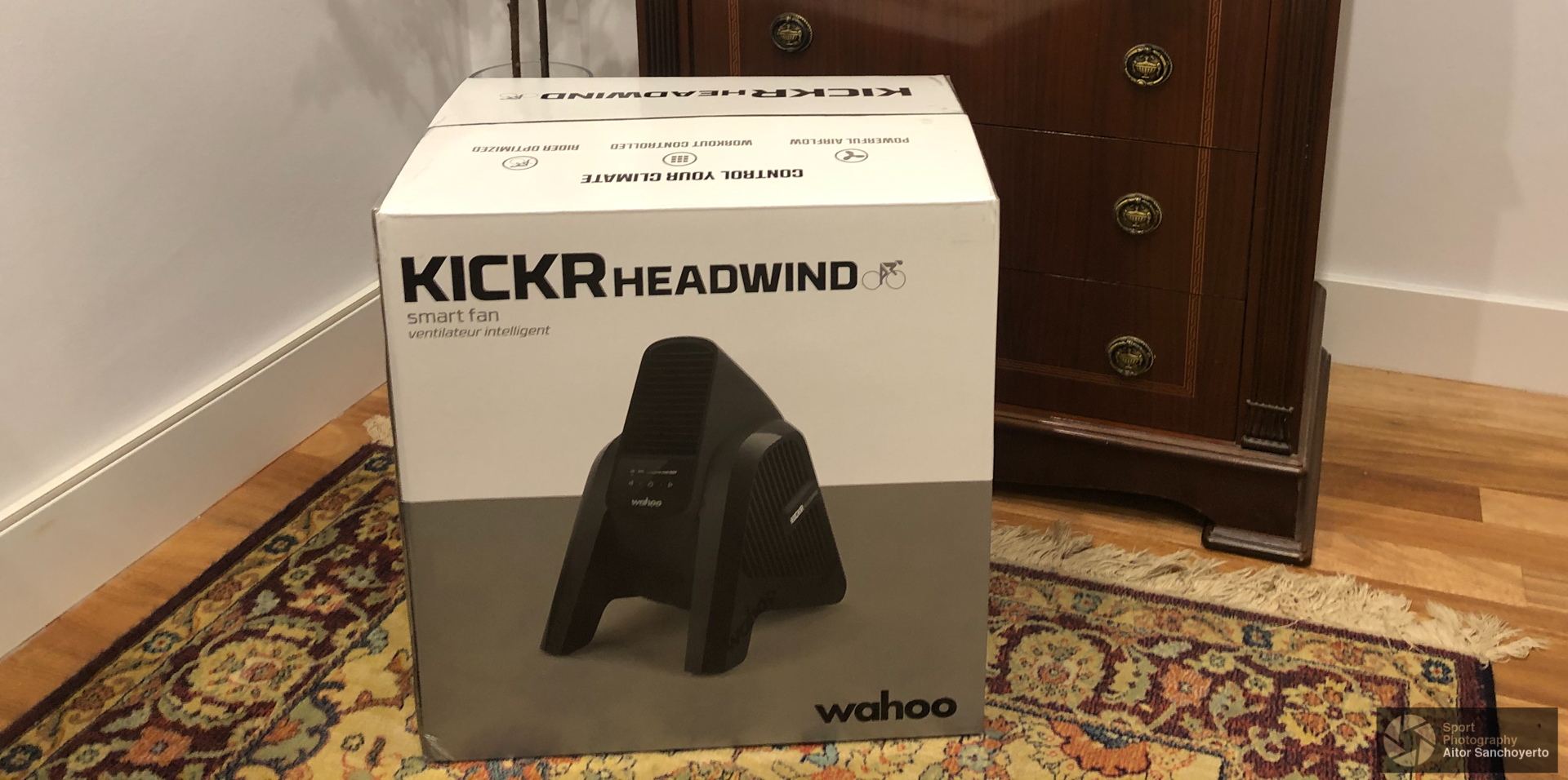 Privación mensual Enojado KICKR HEADWIND el ventilador de WAHOO - ultrarunnerdreams
