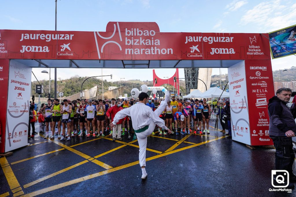 Bilbao Bizkaia Marathon 2022 - Aurresku de honor