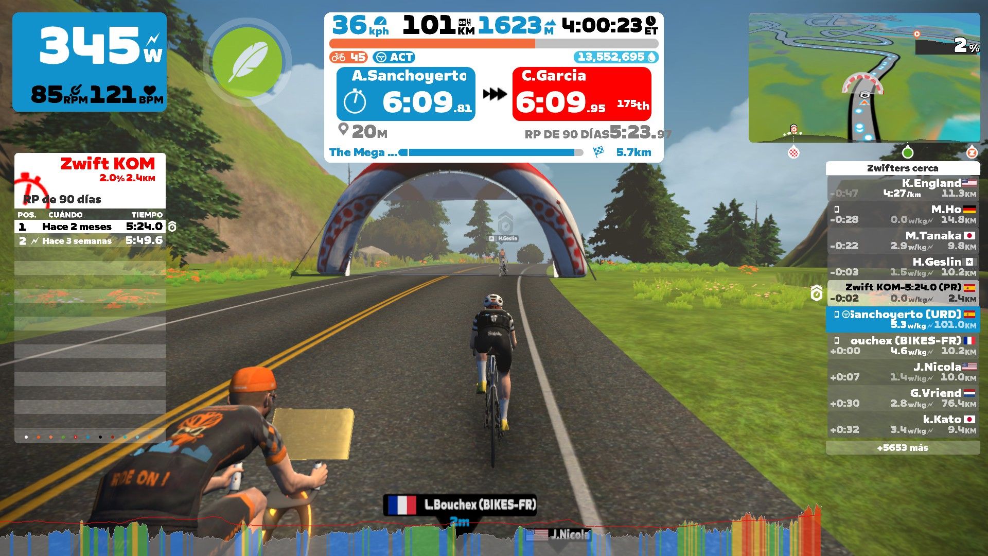 Road to your Dreams - Zwift©